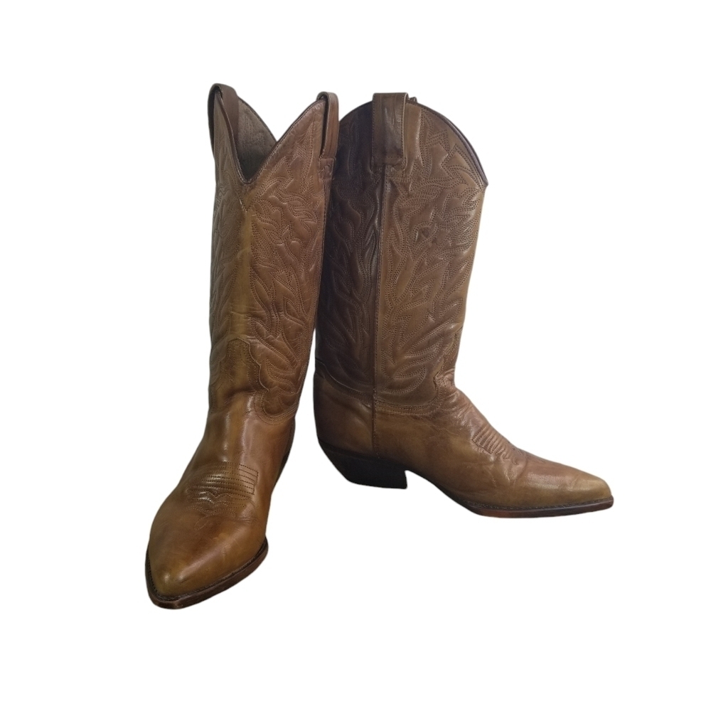 Guess by Georges Marciano leather cowboy boots - Picture 3 of 14